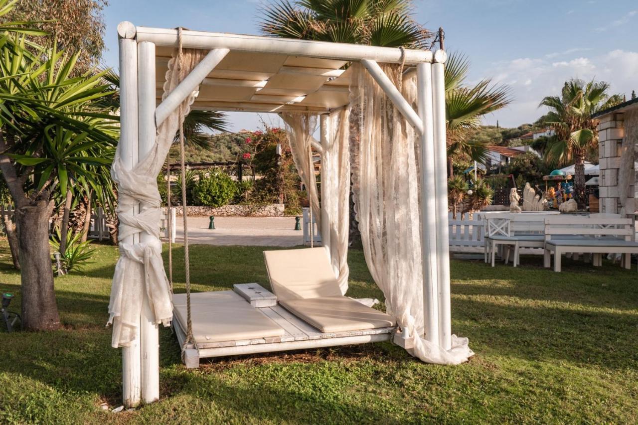 Luxury Villa Hera - Beachfront Roda  Bagian luar foto